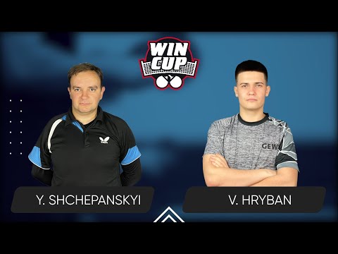 18:00 Yurii Shchepanskyi - Vadym Hryban West 3 WIN CUP 15.08.2024 | Table Tennis