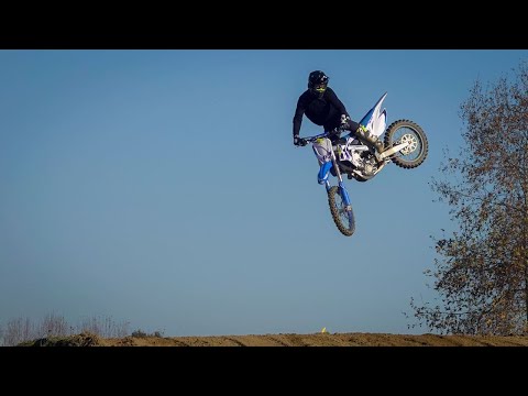 Marc Schmidt motocross training at Ottobiano