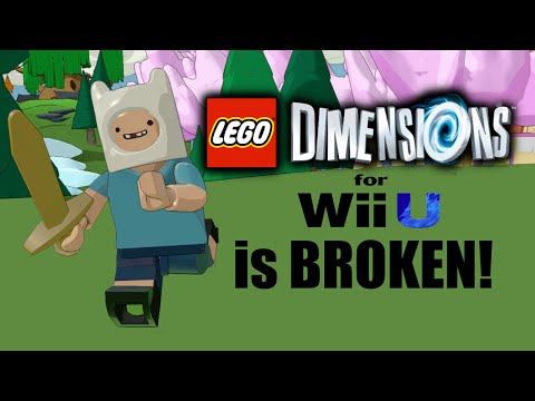 LEGO Dimensions Year 2 is UNPLAYABLE on Wii U! RANT!