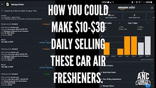 How You Could Make $10-$30 Daily Selling These Car Air Fresheners. Video Proof Inside.