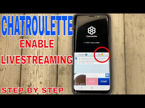 ✅ How To Enable Livestreaming In ChatRoulette 🔴