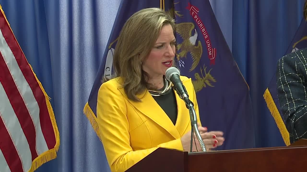 VIDEO: Secretary of State Jocelyn Benson speaks the day after Election Day