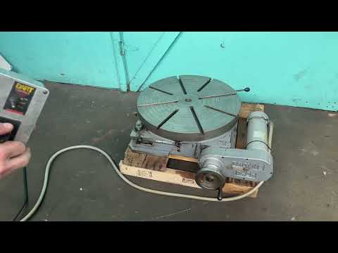 Troyke 25″ Electric Horizontal Rotary Table, P-25