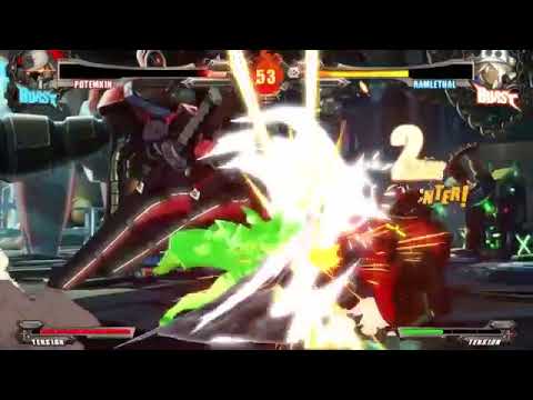 [GGXrd] ArcRevo Finals casual night - Flick (PO) vs Takehara (RA) ft.3