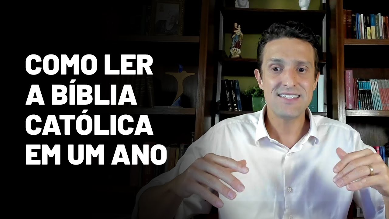 A BÍBLIA EM UM ANO: Meu plano de leitura da Bíblia Católica