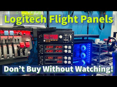 Logitech (Saitek) Flight Panels | Don't buy until you watch this video! | MSFS | X-Plane