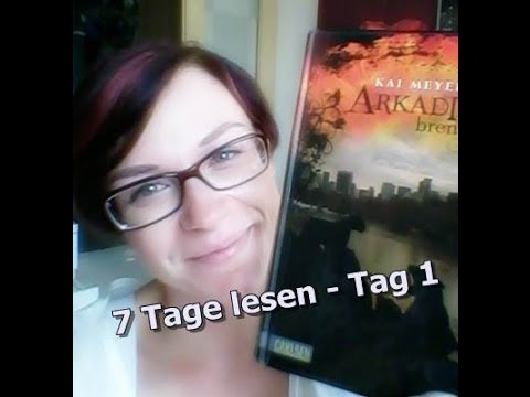 7 Tage lesen - Tag 1 - "Arkadien brennt" Kai Meyer "Silber Teil 2" Kerstin Gier