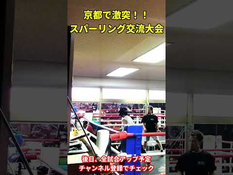 滋賀県ボクシングジム｜京都スパーリング大会！#shorts