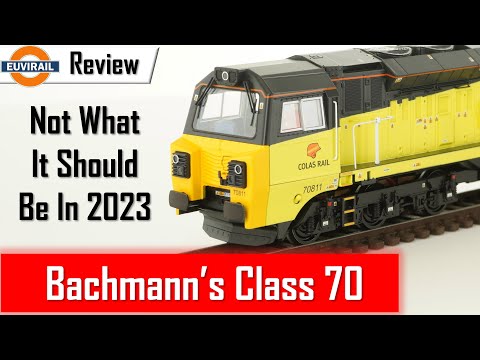 Review: Bachmann Class 70 31-591A/ASF w/ Air Intake Modifications 70811 Colas Rail Freight, Sound