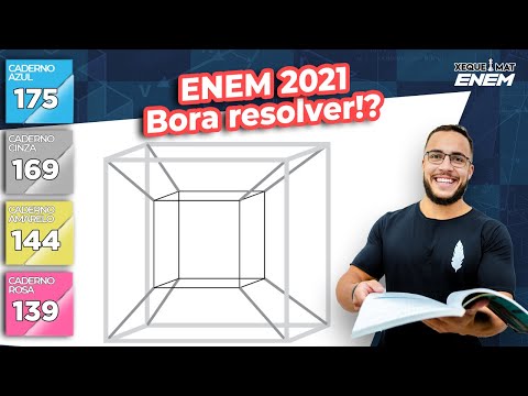 🟣 Question 175 - Blue Booklet | Spatial Geometry | ENEM 2021 Mathematics