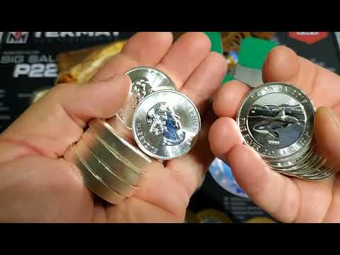 SILVER COINS! 2Oz Orcas