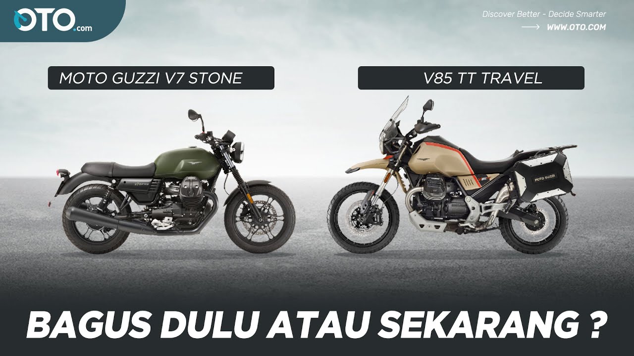 Moto Guzzi V7 Stone & V85 TT Travel | Alternatif Moge Klasik dari Italia | First Impression