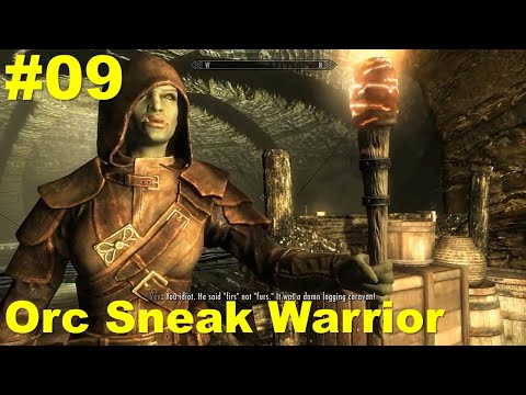 Skyrim Orc One handed Sneak Warrior on Legendary Difficulty - 09