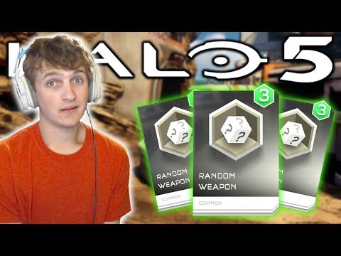 LEVEL 3 RANDOM WEAPONS ONLY! (Halo 5 Warzone)