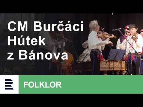 Cimbálová muzika Burčáci a mužský sbor Hútek z Bánova | Na živú notečku