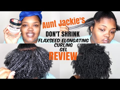 Aunt Jackie's Don't Shrink Flaxseed Elongating Curling...