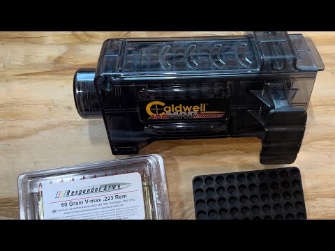 Caldwell AR-15 MAGcharger demonstration