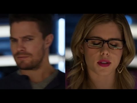 Olicity - Arrow - 3x19 Pt.5 - "Do you get this anxious when I'm out in the field?"