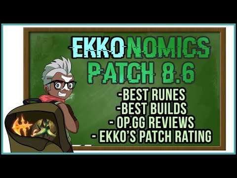 Maxske's Ekko | EKKONOMICS 8.6 ! CHRYSALIS RUNE!