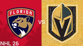 Florida Panthers vs Las Vegas Golden Knights (NHL 26 / PS5)