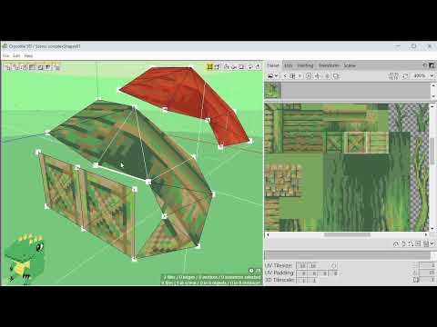 How to make complex shapes in Crocotile 3d