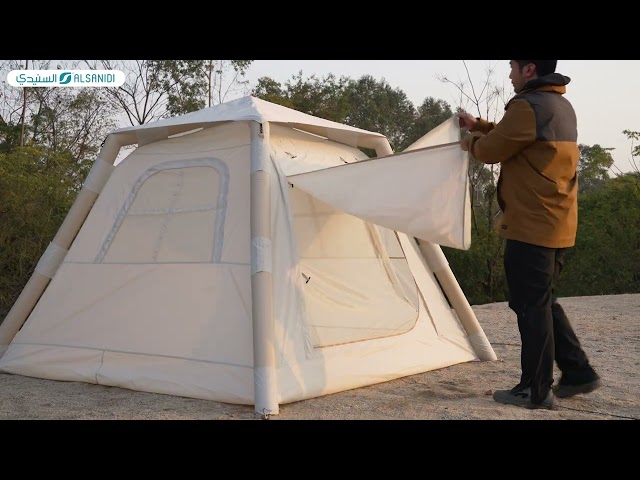 خيمة هوائية 2.2*2.2*1.8م- سهلة وسريعة التركيب، متينة للاستخدام الخارجي، سهلة الحمل والتنقل،ضمان سنتان