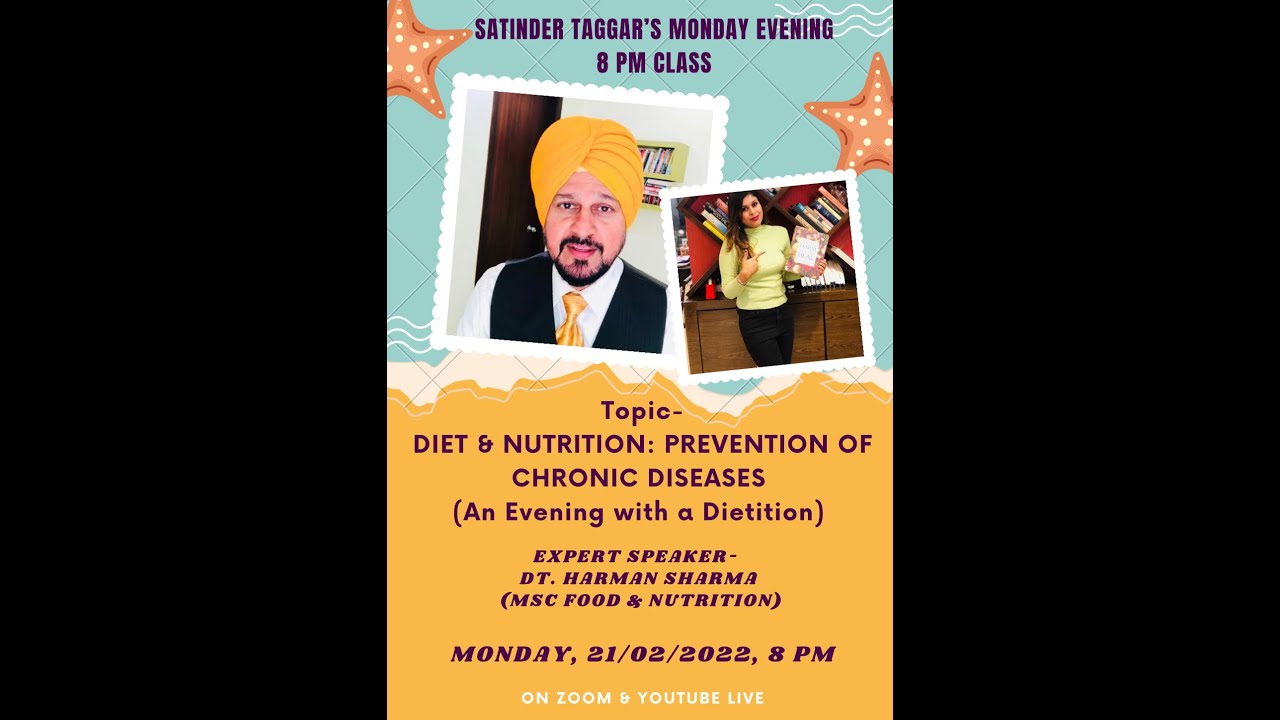 DIET & NUTRITION: PREVENTION OF CHRONIC DISEASES