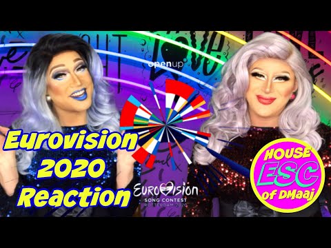 Eurovision 2020 | American Drag Queen Reaction Series | ESC House of DMaaj
