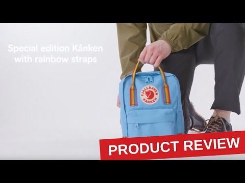 Fjällräven Kånken Rainbow Mini Backpack Review - Embrace Diversity and Colorful Adventures