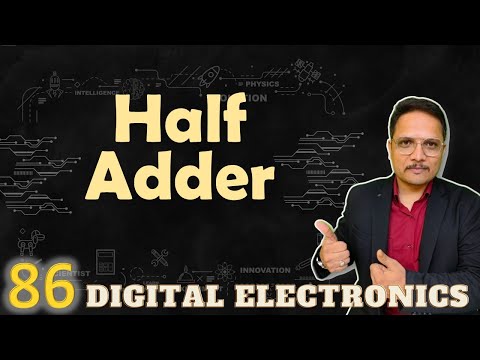 Half Adder Working Truth Table Designing Circuit Combinational circuit in Digital Electronics