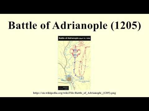 Battle of Adrianople (1205)