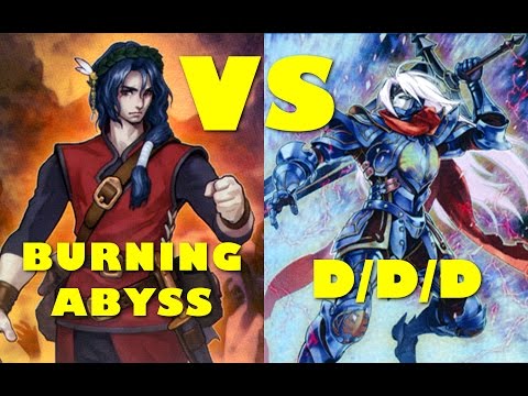 Real Life Yugioh - BURNING ABYSS vs D/D/D | January 2017 Not-so Scrub League