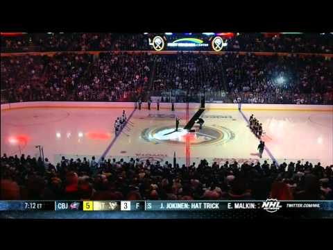 Anthems Toronto Maple Leafs vs Buffalo Sabres 9/21/13 NHL Hockey