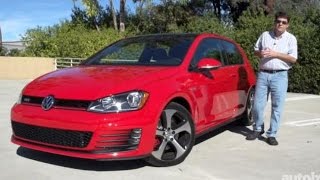 2015 Volkswagen Golf GTI Test Drive Video Review
