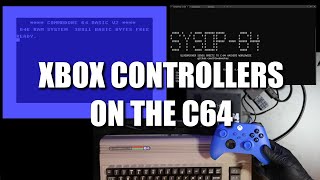 Xbox Controllers on the Commodore 64