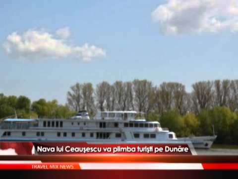 Nava de lux a lui Nicolae Ceauşescu va plimba turişti pe Dunăre – VIDEO