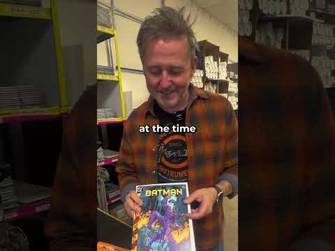 His First Batman cover didn't go like he planned... ?? ft. J. Scott Campbell  #comicbooks #batman