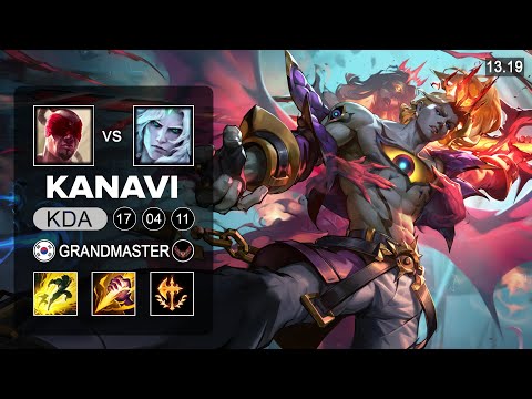 Kanavi Viego vs Lee Sin Jungle - KR Grandmaster - Patch 13.19 Season 13