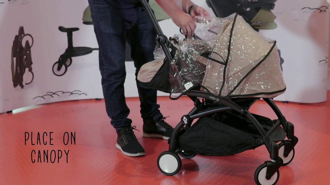 BABYZEN - How to attach the newborn rain cover
