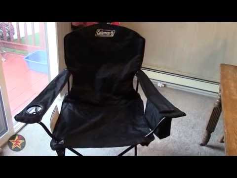 Coleman Camping Oversized Quad Chair with Cooler Review