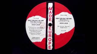 COCOLOCO    DON'T BELIEVE THE HIPE  1989