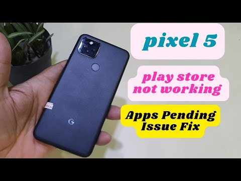 Google Pixel 5 Playstore Apps Panding Problem Fix | Playstore Not Working Issue Solved