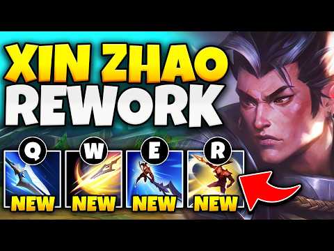 THE XIN ZHAO REWORK IS HERE! HE GOT BRAND NEW ABILITY EFFECTS AND VISUALS!