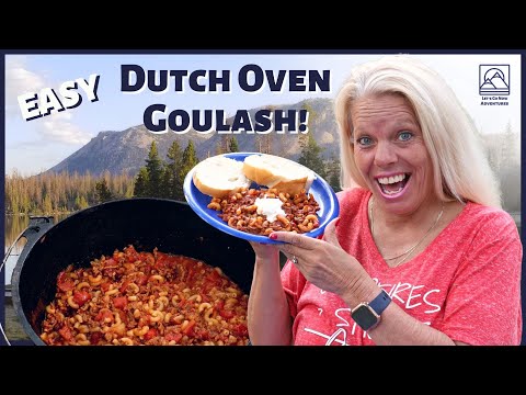 Easy Goulash in the Dutch Oven
