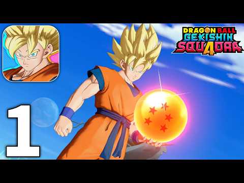 Dragon Ball Gekishin Squadra Mobile Gameplay Walkthrough Part 1 (iOS, Android)