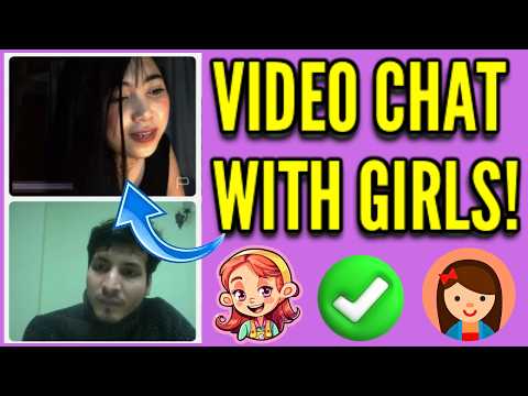2 Best Websites to Video Chat with GIRLS! 👸👧