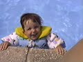 Aug 1992 Wildwood Beach Trip Sarah On The Beach And Swimming At Hotel Pool With Aunt Marie And Clare