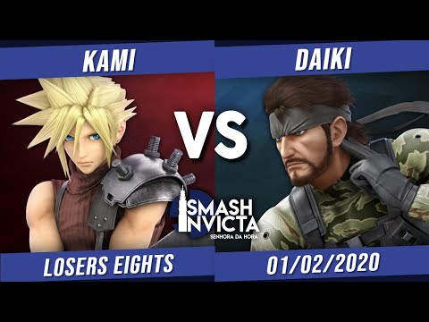Smash Na Invicta #32 - Kami (Joker, Cloud) vs Daiki (Snake) - SSBU Losers Eighths