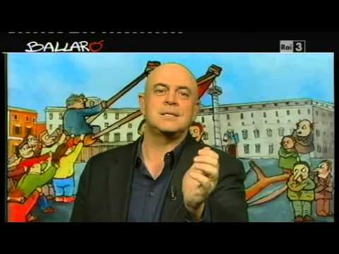 Ballarò - MAURIZIO CROZZA del 04/12/12 "Il vecchio rampante e il vecchissimo arrapato"