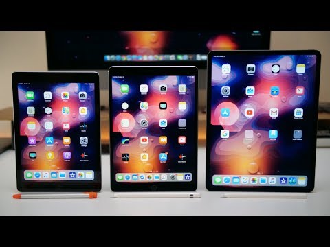 2018 iPad Pro vs 2017 10.5 iPad Pro vs 2018 iPad - Which Should You Buy? Video